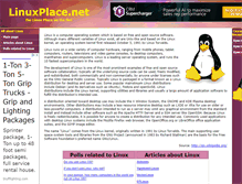 Tablet Screenshot of linuxplace.net